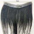 thumbnail image 2 of Toupie pour Hommes Perruque à Frange Pièce Ajustable Adhésive Postiche Naturel, 2 of 7