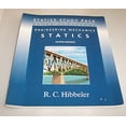 thumbnail image 1 of Pre-Owned Statics Study Pack for Engineering Mechanics: Statistics (10th Edition), 9780131412095, 0131412094, Paperback, 10th Edition edition, 1 of 1