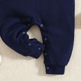 thumbnail image 7 of 12-24 Months Toddler Baby Clothes & Play One-Piece Bodysuit Long Sleeve Solid Romper Infant Jumpsuit Snap Newborn Pajamas Unisex Clothes Blue, 7 of 7