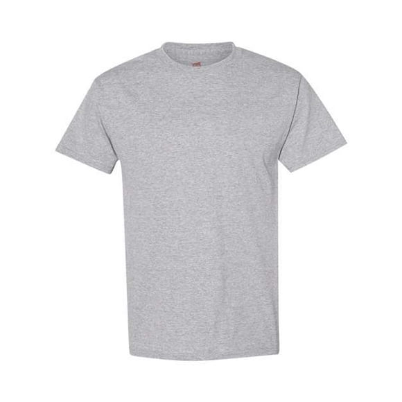 Camiseta de manga corta Hanes acero ligero talla mediana 5170
