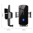 thumbnail image 3 of Wireless Car Charger Mount For Car Vent 15W Fast Charging Auto- Clamping Car Hands Phone Mount For Smartphone IOS & Android, Gifts for Father, 3 of 8