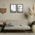 thumbnail image 3 of Americanflat 12x18 Poster Frame with Polished Plexiglass with 11x17 Mat 2 Pack Display Photo Galleria - Black, 3 of 8