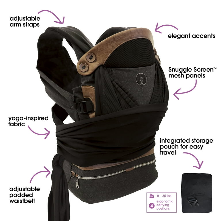 Comfyfit Heathered Boppy Baby Carrier Waist Pouch Boppy ComfyChic