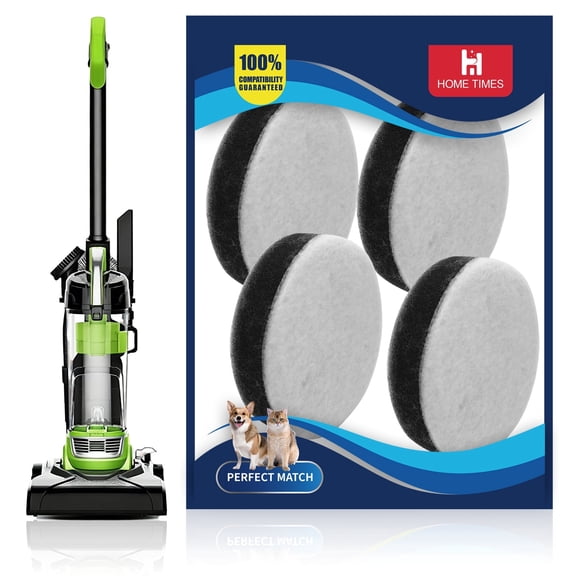 VACUSHOP 4-pcs Pre-Motor Filters Compatible with EUREKA NEU100 and NEU10AE series Upright Vacuum Cleaner,Compare to E0106