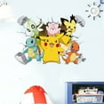 thumbnail image 4 of Pikachu Wall Stickers Game Wall Decal Self-Adhesive Pikachu Wall Sticker for Room Bedroom Living Room Art Home Decor Size(40X60cm), 4 of 5