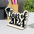 thumbnail image 5 of NSESSHome Clearance Class of 2024 Wooden Graduation Photo Props 2024 Graduation Decorations Wooden Sign Senior 2024 Word Sign 2024 College High School Graduation Party Supplies, 5 of 8