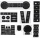 thumbnail image 1 of Kit de pegatinas de reparación de botones para vehículo VW Volkswagen Touareg 2004 y ndash2009, 1 of 6