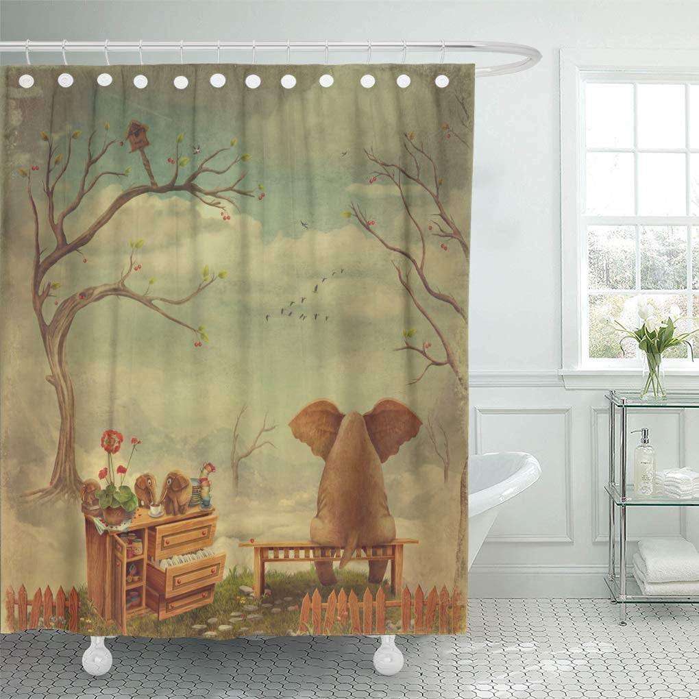 Cynlon Golden Lantern And Gold Half Moon Stars Border On White Bathroom Decor Bath Shower Curtain 60x72 Inch Walmart Com Walmart Com