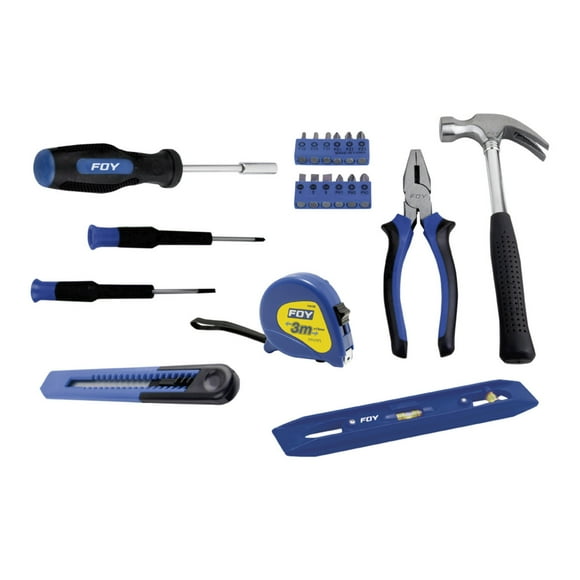 Set Kit Juego Combinado Herramientas Foy Casa 20 Pzas JHF05