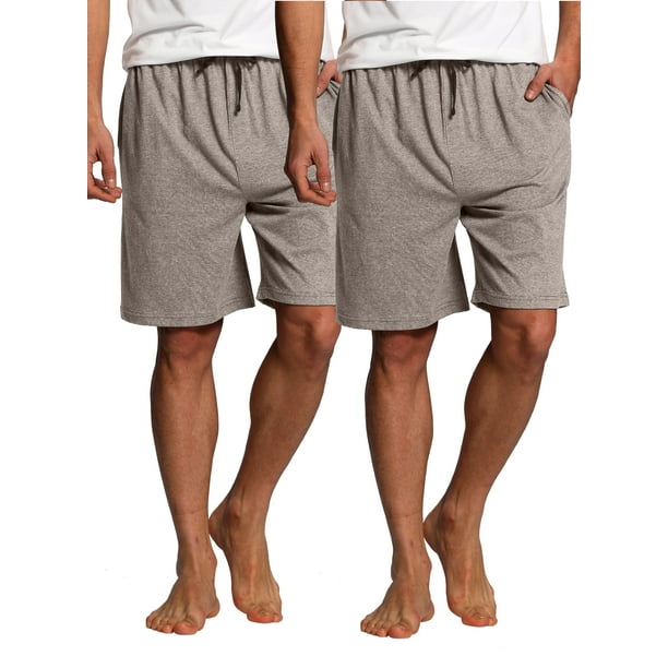 Kust Grondig wonder CYZ Men's Sleep Shorts - 100% Cotton Knit Sleep Shorts & Lounge Wear -  Walmart.com