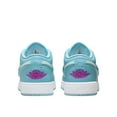 thumbnail image 2 of Big Kid's Jordan 1 Low SE Aquarius Blue/Aquarius Blue (FN7366 400) - 4.5, 2 of 4