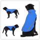 thumbnail image 3 of Abrigo de invierno cálido para perros, chaqueta de invierno de forro polar resistente al viento y a la nieve, DZ211 azul S, 3 of 5