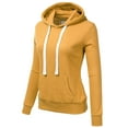 thumbnail image 5 of Doublju Women's Basic Lightweight Pullover Hoodie Sweatshirt with Plus Size, 5 of 5