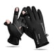 thumbnail image 1 of Guantes de invierno con pantalla táctil para hombres y mujeres - Guantes antiviento para el frío y agarre para conducir, correr, ciclismo y deportes al aire libre, 1 of 1