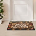 thumbnail image 2 of ALAZA Gift Merry Christmas Door Mat Outdoor Indoor Entrance Low Profile Floor Rugs 32"x20", 2 of 8
