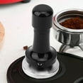 thumbnail image 1 of Cergrey 58mm Stainless Steel Coffee Tamper Spring Adjustable Pressure Coffee Powder Tamping Tool Black,Coffee Pressing Tool,Coffee Powder Tamper, 1 of 8