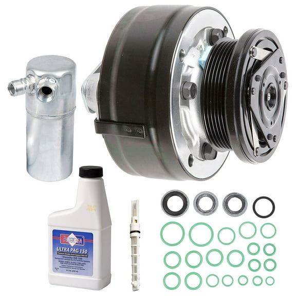 For Chevy C1500 C2500 C3500 K1500 K2500 AC Compressor w/ A/C Repair Kit - BuyAutoParts