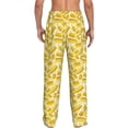 thumbnail image 2 of Bixox Men's Ears Of Corn Patterned Pajama Pants with Pockets Lounge Clothes for Home, 2 of 5
