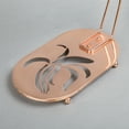 thumbnail image 2 of Creative Home 50245 Copper Plated Metal Banana Hanger Grapes Holder Stand, 9-1/2" x 5-7/8" x 13-3/4"H, Copper Finish, 2 of 3