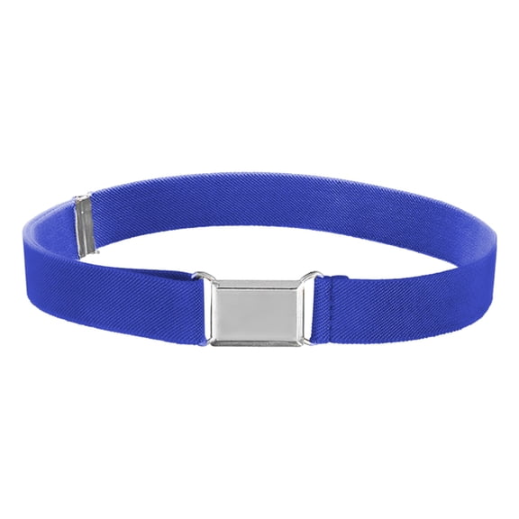 Elastic Waistband Belt For Kids Adjustable Stretch Monochrome Pants Band For Boys And Girls Comfortable Daily Wear