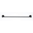 thumbnail image 2 of Alno A8320-24 Contemporary I 24" Wide Solid Brass Single Bathroom Towel Bar - Black, 2 of 6
