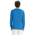 thumbnail image 3 of Hanes Long Sleeve Cotton T-Shirt Unisex Garment Dyed Tee Crewneck Cotton, 3 of 7