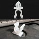 thumbnail image 4 of 10x Bonnet Hood Rod Holder Clip For Nissan Pathfinder Navara Skyline X-Trail T30 Car Rivets White Retainer Car Interior Parts, 4 of 5