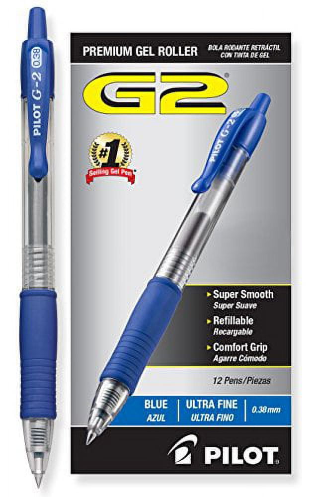 Pilot G2 Ultra Fine Point Gel Pen - Longest Lasting Black