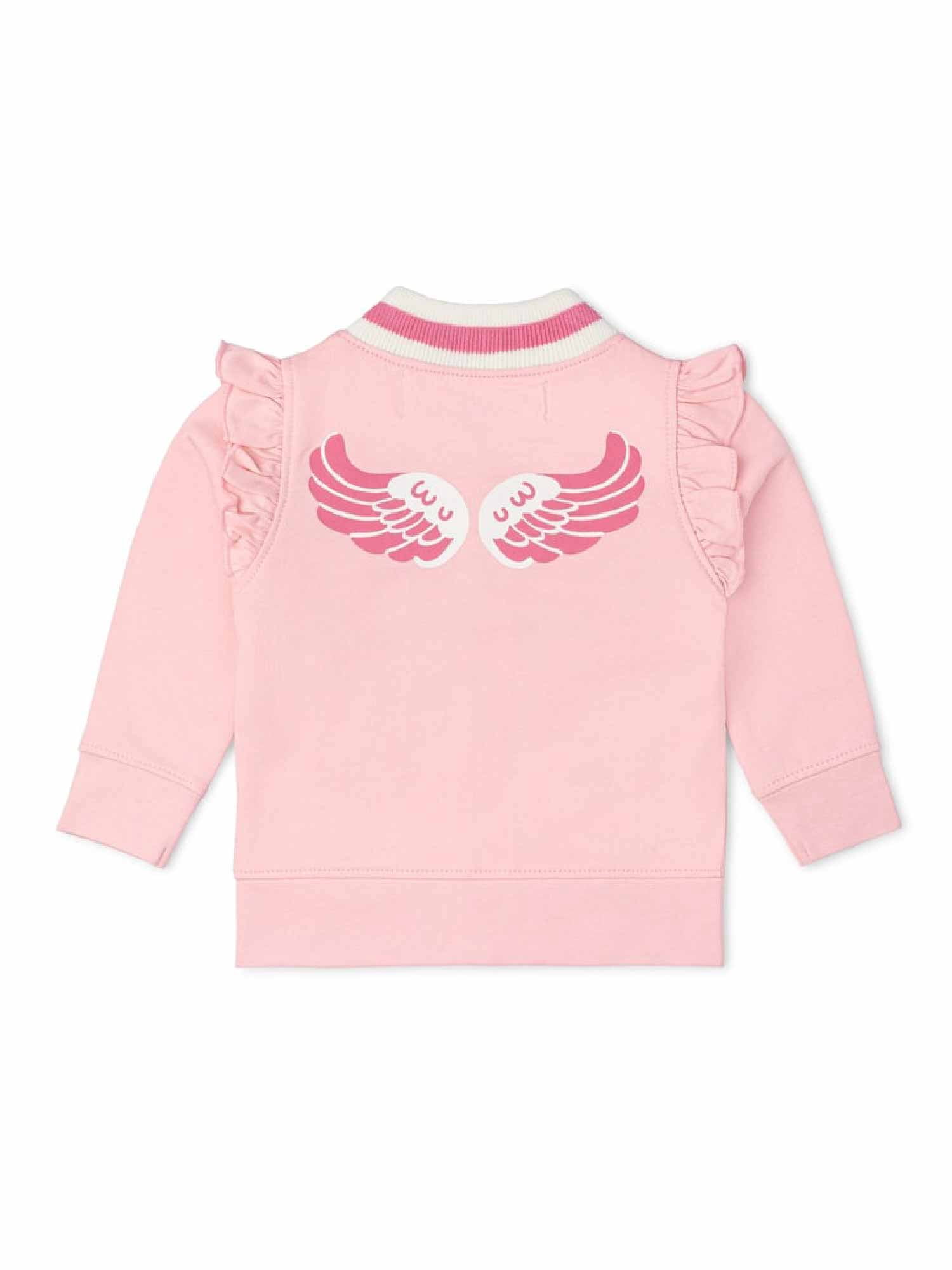 Paris Hilton x Monica + Andy Organic Cotton Baby Ruffle Sleeve Tracksuit, Sizes 0/3 Months-5T