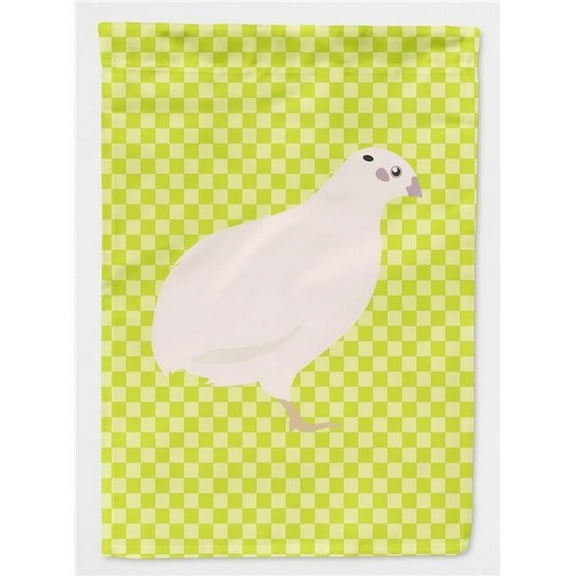 Caroline's Treasures BB7783GF Texas Quail Green Flag Garden Size , Small, multicolor