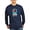 Navy, variant on CafePress - Power Rangers Mighty Mor Men's Long Sleeve T Shirt - Long Sleeve Dark T-Shirt