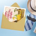 thumbnail image 4 of Cute Dinosaur Fathers Day Card for Grandpa, Grandad Fathers Day, Personalized Gifts for Grandpa, 4 of 6