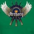 thumbnail image 3 of CafePress - ARCHERY Women's Dark T Shirt - Women's Traditional Fit Dark T-Shirt, 3 of 4
