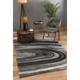 thumbnail image 2 of Rug Branch Contemporary Scandinavian  Grey Black Indoor Area Rug - 4x6, 2 of 8