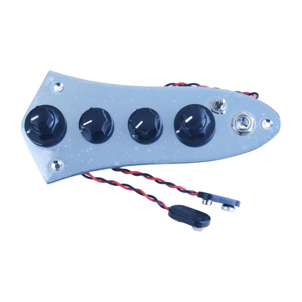 LeeQinersw Guitar Bass Control Plate Accs Direct Replaces Professional Bass Circuit Control