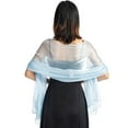 thumbnail image 1 of Châle Châle Enveloppe Mariage Femmes Foulard de Soirée Femmes Couleur Unie Accessoire de Robe de Fête, 1 of 6