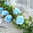 thumbnail image 2 of Rosas Artificiales Decoracion, Artigreen 10 Rosas Artificiales con Tallo, Rosas Artificiales De Seda, Adecuado para La Decoración De Bodas, Ramo de Novia,Boda,Fiesta,Decoración del Hogar (AZUL), 2 of 4
