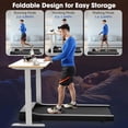 thumbnail image 4 of SupeRun Smart Walking Pad, Under Desk Treadmill for Home Office with Pitpat app, 2 in 1 Portable Compact Desk Treadmill with Remote Control LED Display, Quiet Walking Jogging Machi, 4 of 6