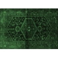 thumbnail image 1 of Ahgly Company Indoor Rectangle Persian Emerald Green Traditional Area Rugs, 5' x 7', 1 of 4