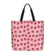 thumbnail image 1 of Fotbe Hand Drawn Strawberry Bolsa Tote con Estampado para Mujer, Bolsos con Cremallera, Bolsa de Hombro Casual de Gran Capacidad con Bolsillos Internos, 1 of 7