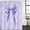 Purple, variant on Cute Bow Shower Curtain Set - 72" x 78" Washable Bathtub Curtain with 12 Hooks, Blue Bowknot Minimalist Solid Color Waterproof Fabric Stall Shower Curtains for Bathroom/Bathtub Décor