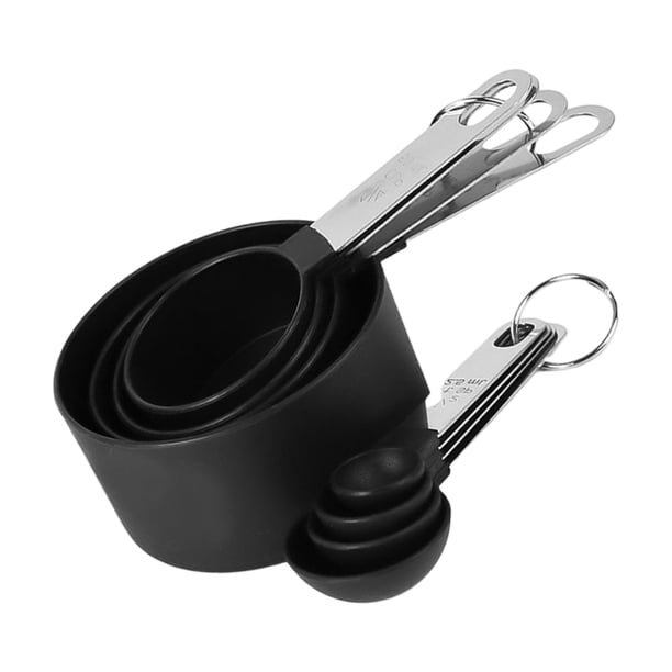 Yuarrent Juego de tazas y cucharas profesionales precisas, herramientas de medición, accesorios multiusos para hornear, utensilios de cocina Suministros de limpieza para el hogar