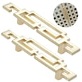 thumbnail image 2 of Tiradores de muebles de 2 piezas para armario, tirador de cajón de aleación de zinc, tirador de cocina de estilo europeo Adepaton 221066-6, 2 of 9