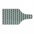 thumbnail image 1 of Polish Folk Art Cutting Board, Repetitive Pattern of Monochrome Traditional European Floral Motif, Decorative Tempered Glass Cutting and Serving Board, in 3 Sizes, by Ambesonne, 1 of 2