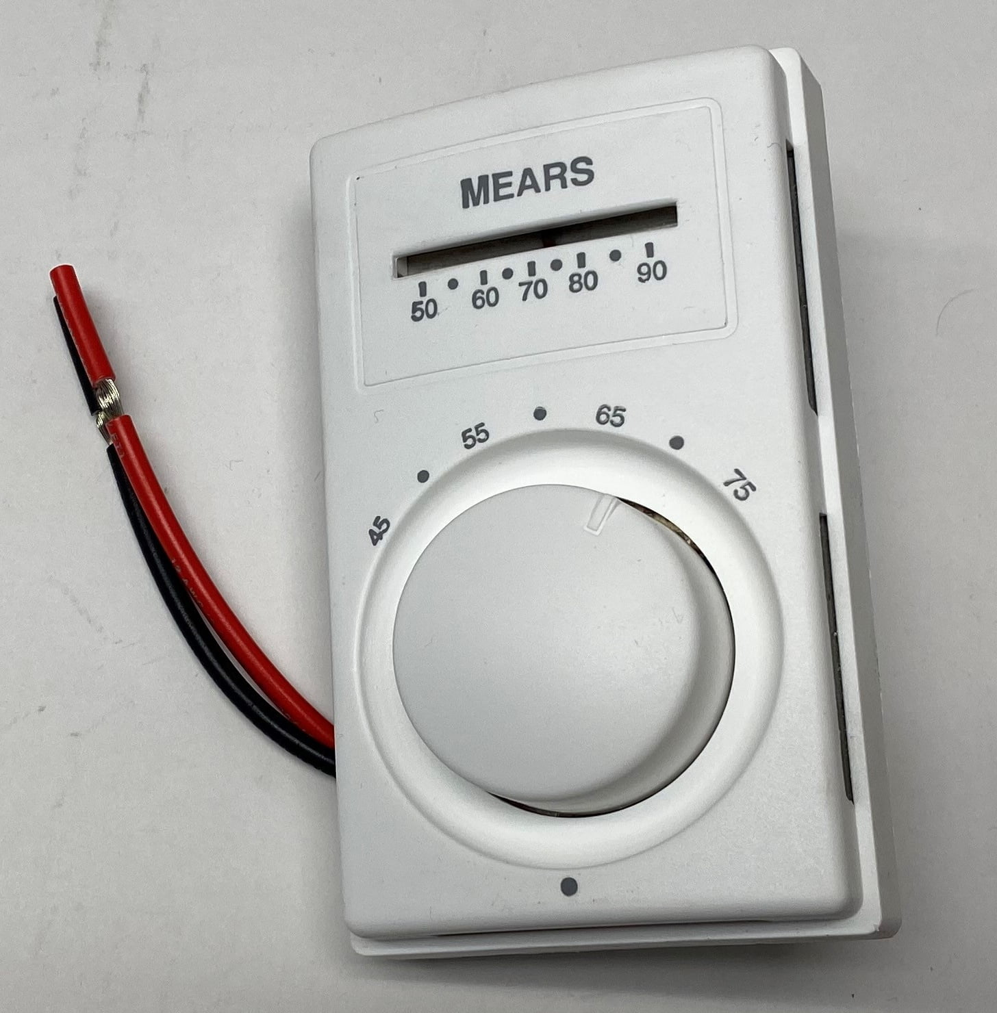 Mears Model M601 SP LR 10499 Line Voltage Thermostat Beige 22A 120/240vac 
