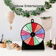 thumbnail image 2 of SIEYIO Tabletop Prize Turntable Roulette Wheel for Party Gatherings Carnivals Tradeshow, 2 of 9