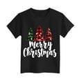 thumbnail image 5 of Toddler Graphic Tees Short Sleeve Christmas Shirts for Toddler GirlsShort Sleeve T Shirt Cute Christmas Graphic Tees Tops Holiday Outfit, 5 of 6