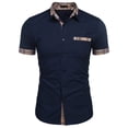 thumbnail image 3 of SAYOO Camisas casuales de verano para hombres SAYOO  moda, 3 of 5
