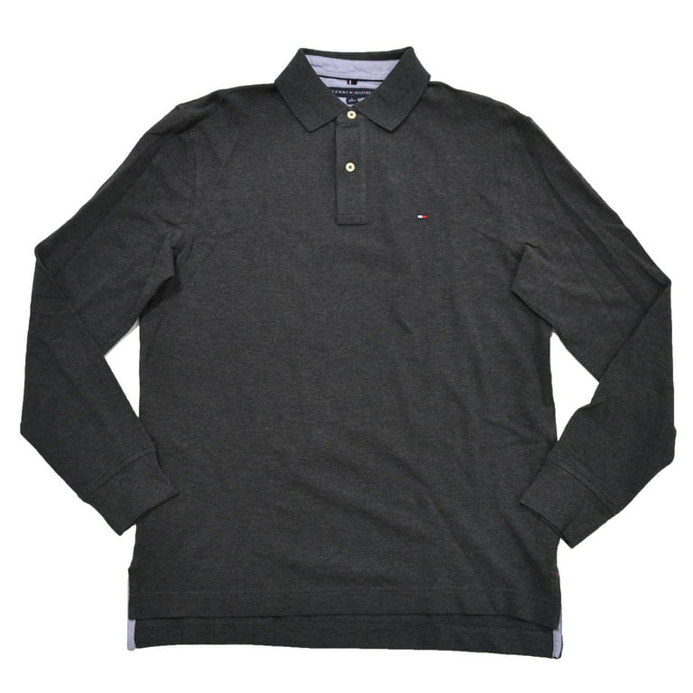 Til Ni Kæreste Hej Tommy Hilfiger Mens Long Sleeve Mesh Polo Shirt - Walmart.com