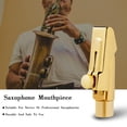thumbnail image 4 of Boquilla de saxofón soprano profesional Tamaño 5 6 7 8 chapado en repuesto para saxofón Hugo Talla 7, 4 of 10